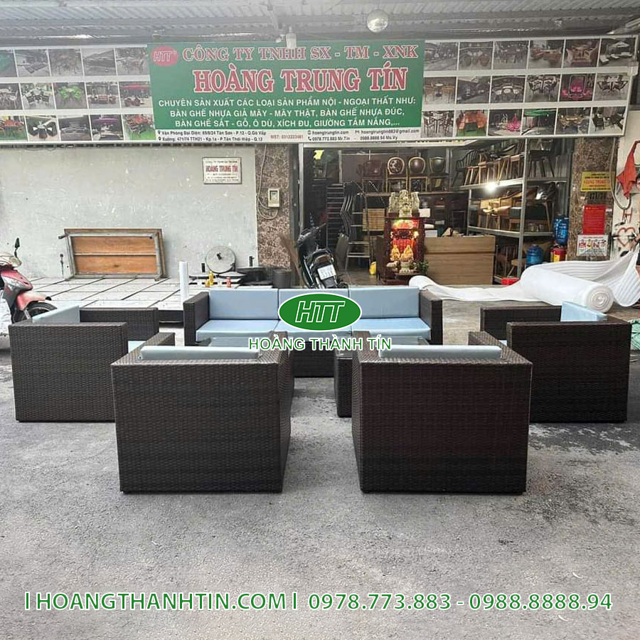 Sofa Nhựa Mây Ngoài Trời HTT 235