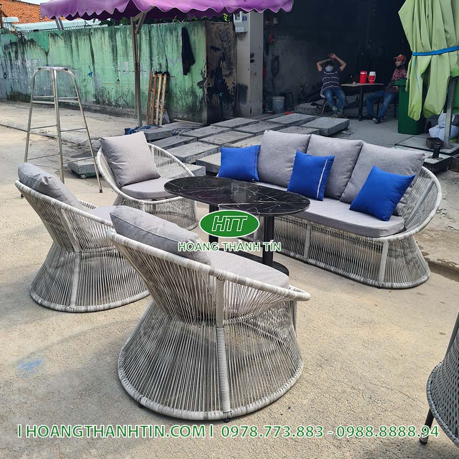 Sofa Nhựa Mây Ngoài Trời HTT 237