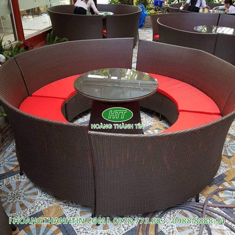 Sofa Nhựa Mây Ngoài Trời HTT 251