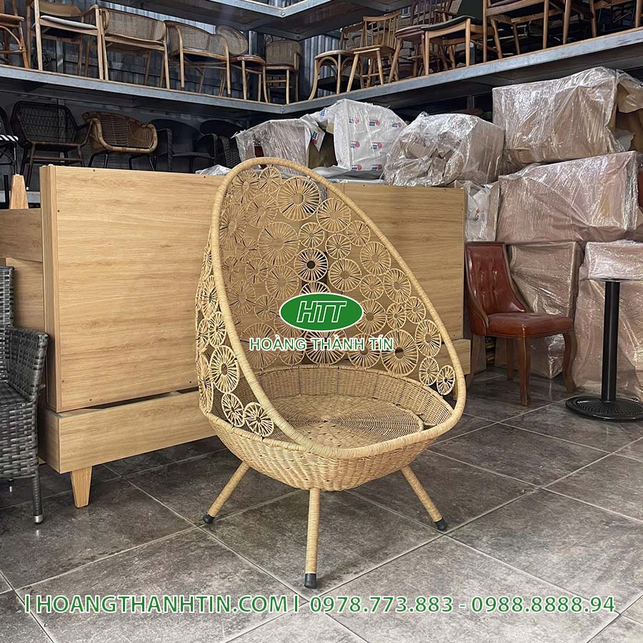 Ghế thư giãn nhựa mây HTT02