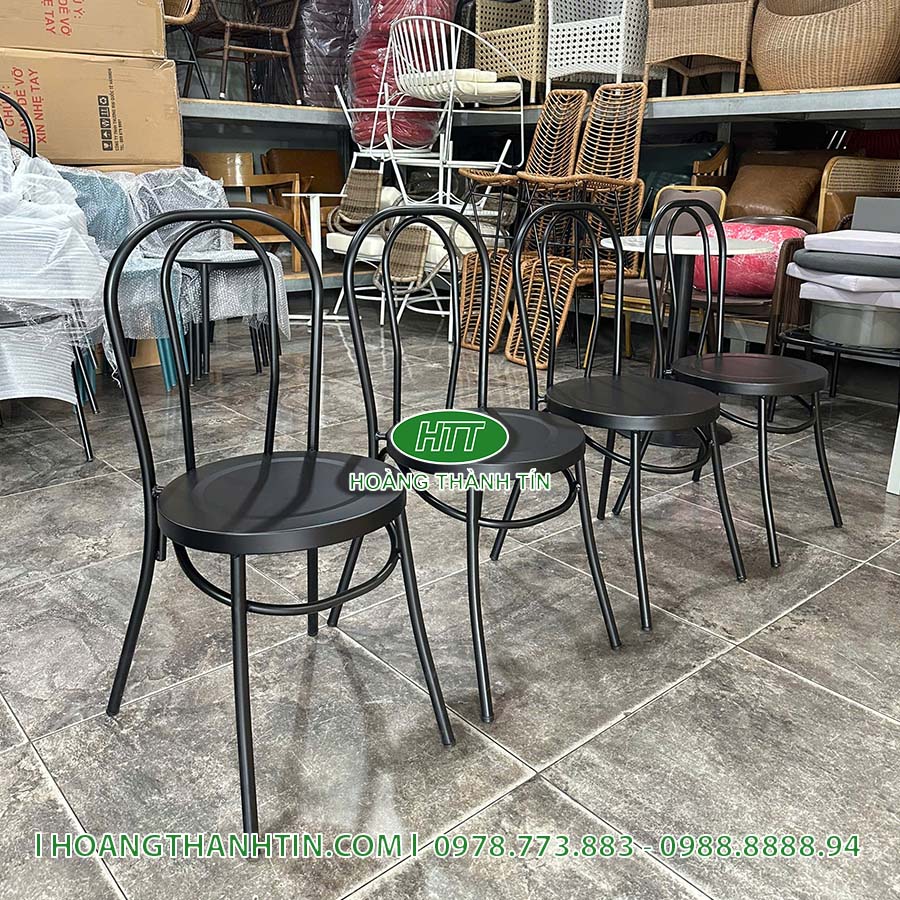 Bàn ghế cafe sắt HTT 17