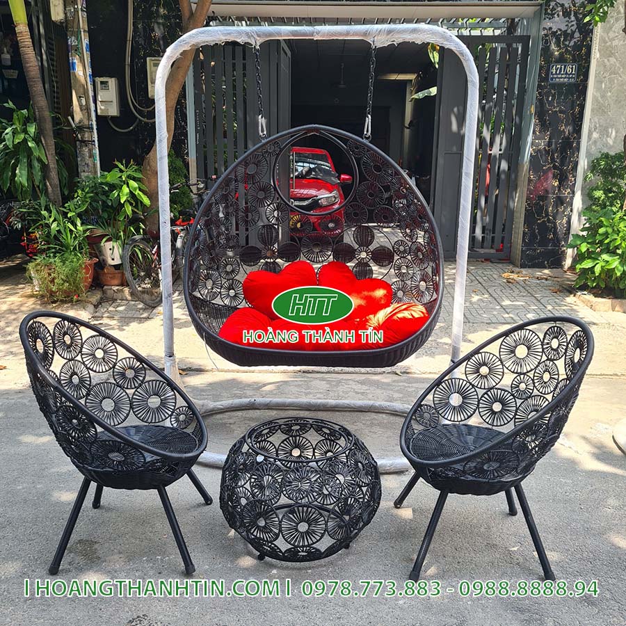 Combo xích đu bàn ghế HTT 13