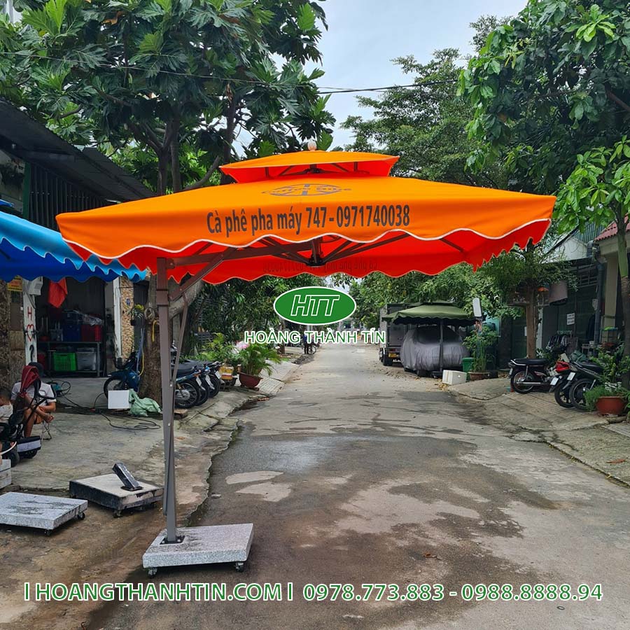 Dù lệch tâm vuông 3m HTT 09