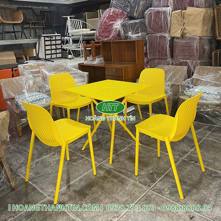 Ghế nhựa đúc nguyên khối HTT 2