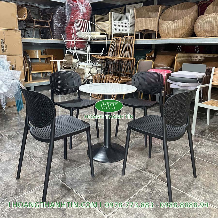Ghế nhựa đúc nguyên khối HTT 11