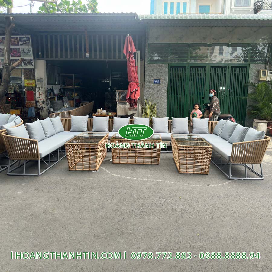 Sofa đan dây dù HTT 4