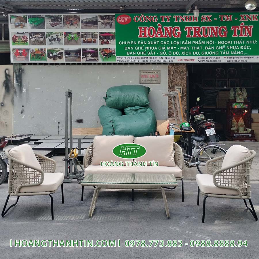 Sofa đan dây dù HTT 10