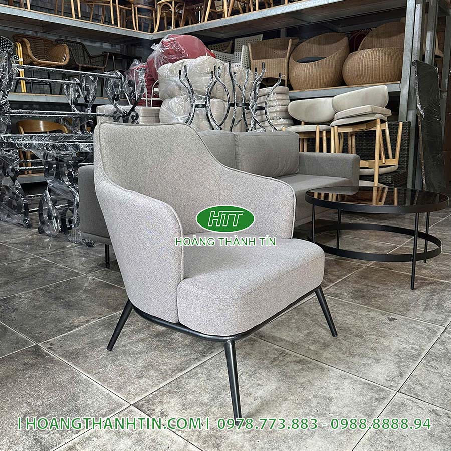 Sofa sắt nệm HTT 12