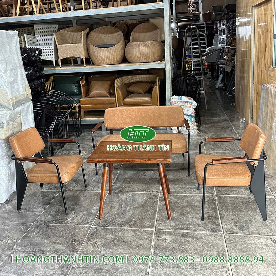 Sofa sắt nệm HTT 15