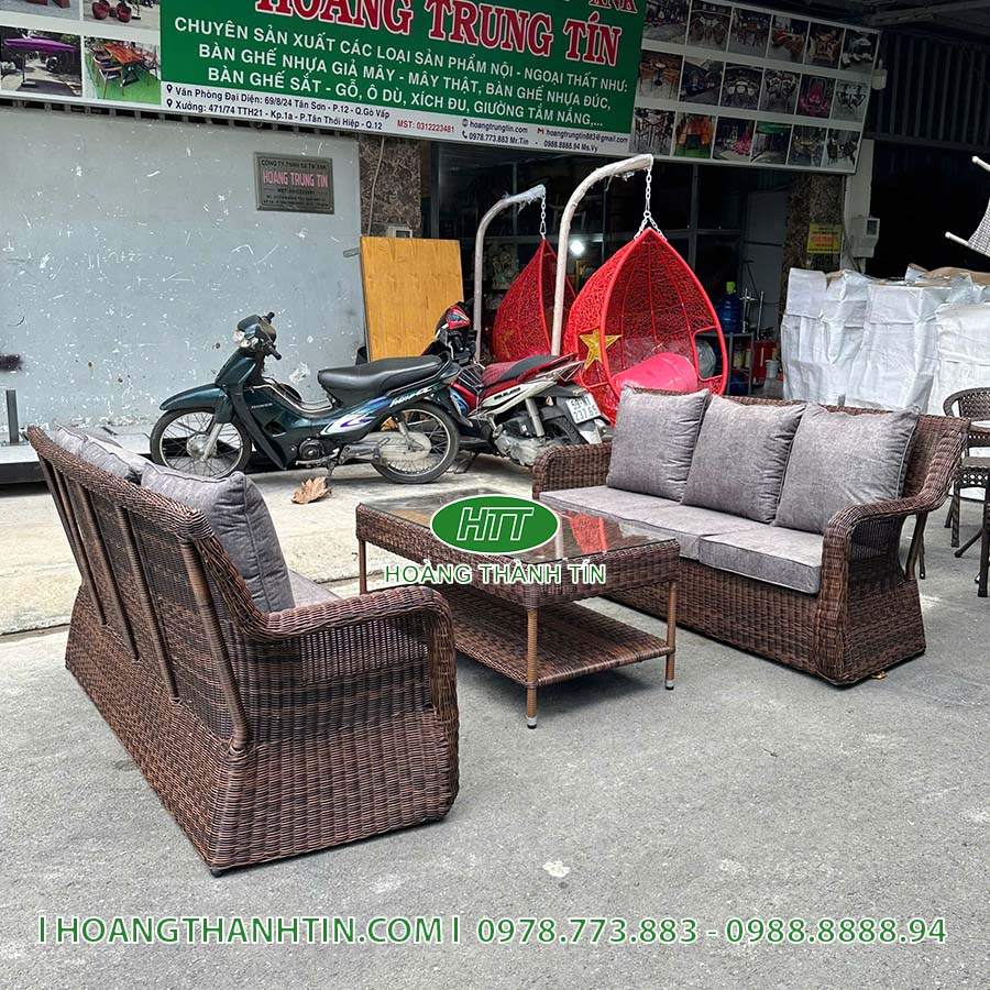 Sofa Nhựa Mây Ngoài Trời HTT 30