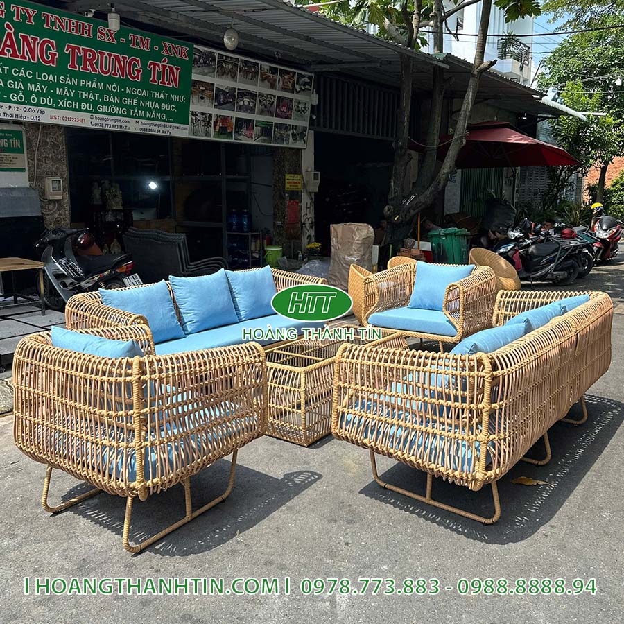 Sofa Nhựa Mây Ngoài Trời HTT 77