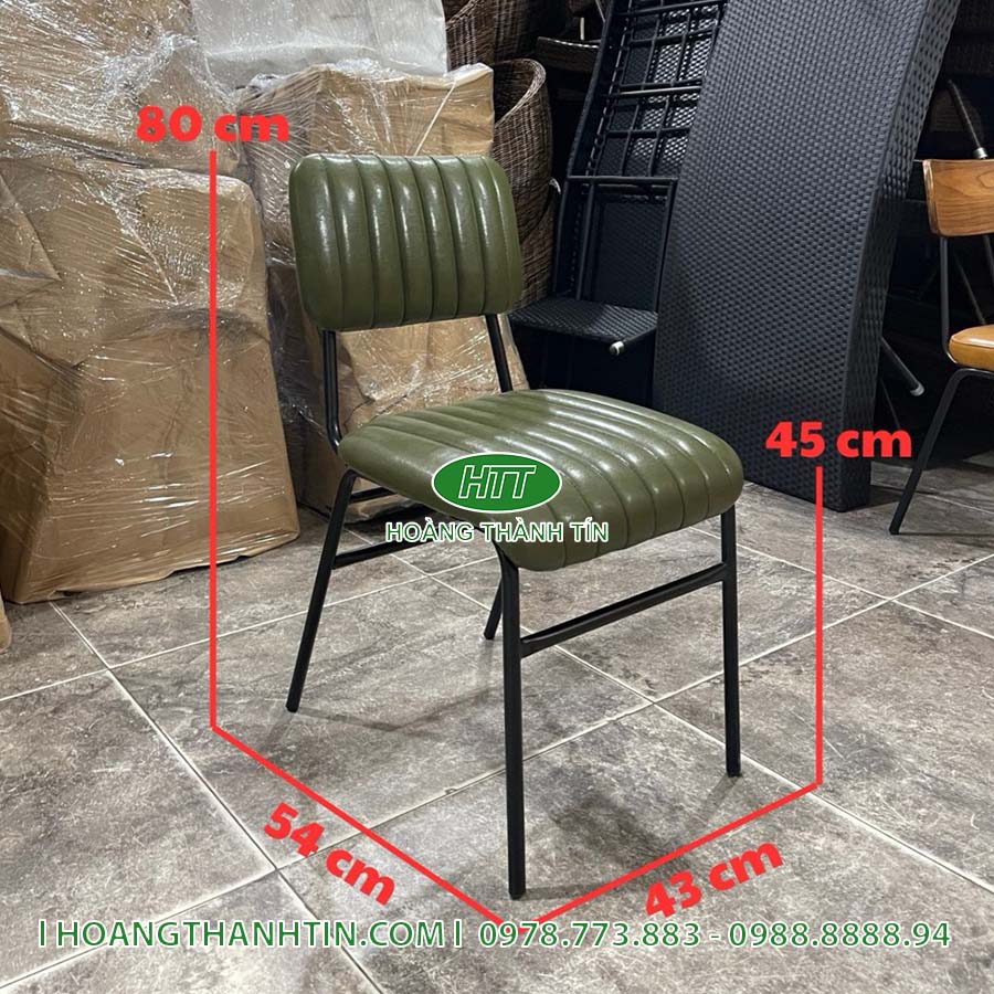 Bàn ghế sắt nệm HTT 11