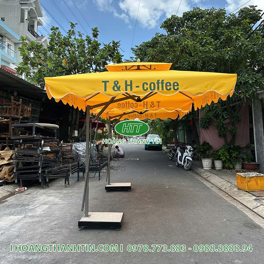 Dù lệch tâm vuông 2m5 HTT 5