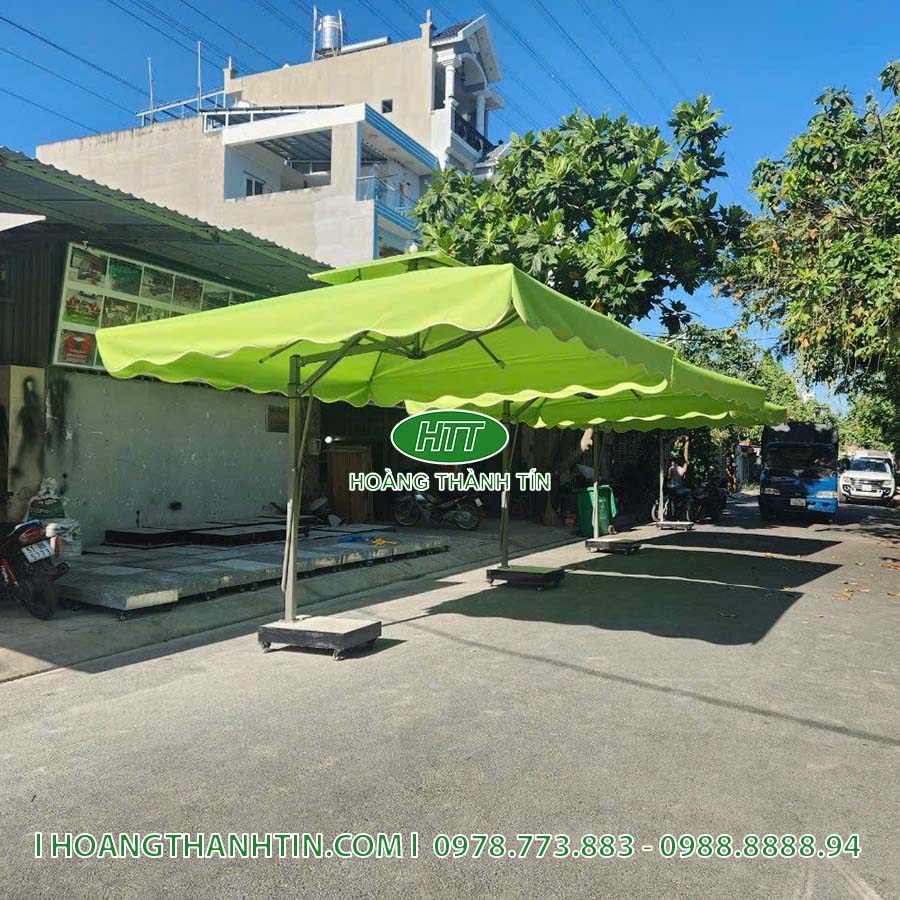 Dù lệch tâm vuông 2m5 HTT 9