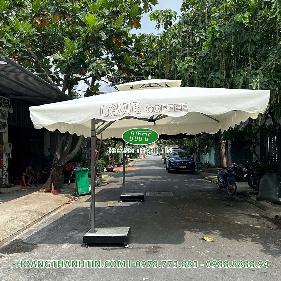 Dù lệch tâm vuông 3m HTT 3