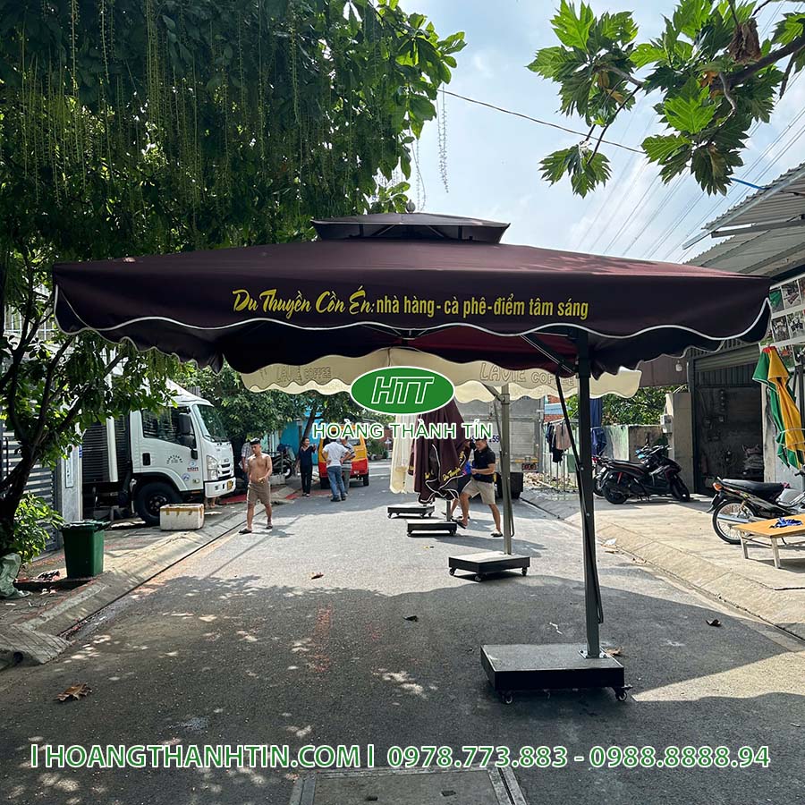 Dù lệch tâm vuông 3m HTT 8