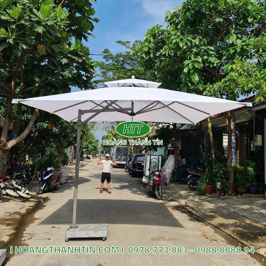 Dù lệch tâm vuông 3m HTT 7