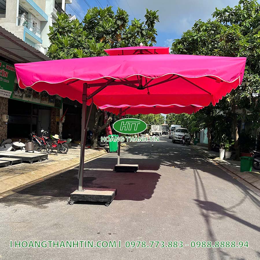 Dù lệch tâm vuông 3m5 HTT 1