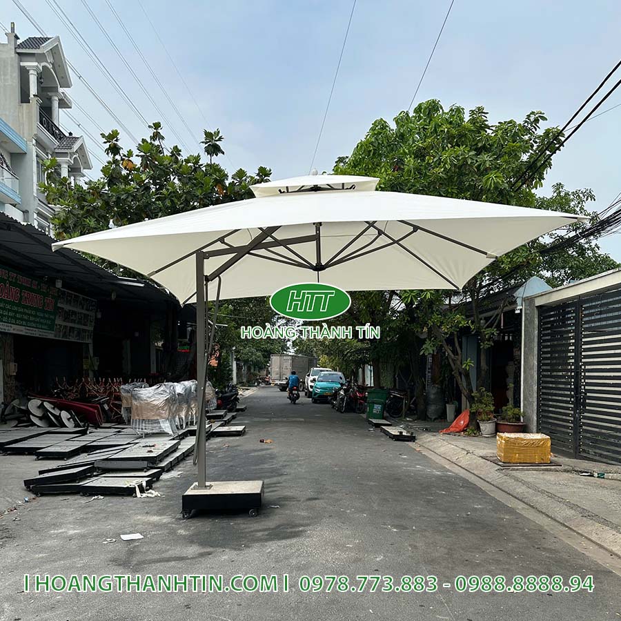 Dù lệch tâm vuông 4m HTT 2