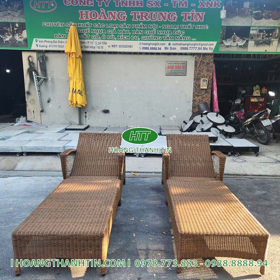 Giường tắm nắng HTT 16